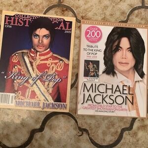 Michael Jackson Tribute Magazine Set Unisex OS Multi Excellent Collector Edition